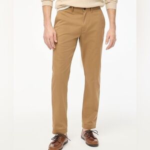 J. Crew Factory Men's Khaki Flex Chinos 36 32 NEW NWT